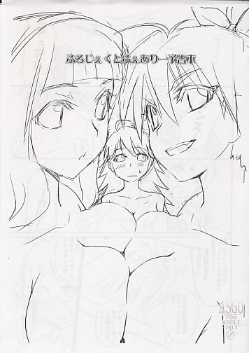 ぷろじぇくとふぇありー予告本