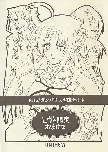 Fate/ガンバリストDEナイト レヴォ限定おまけ本