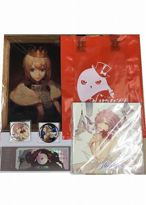 C103・6点セット(新刊+A4クリアファイル+缶バッジ2種+カード+ペーパー)