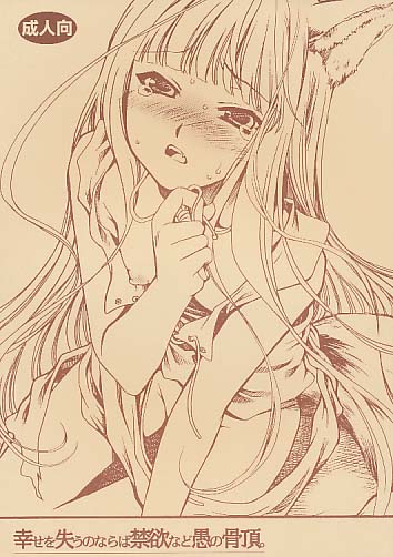 幸せを失うのならば禁欲など愚の骨頂 初版
