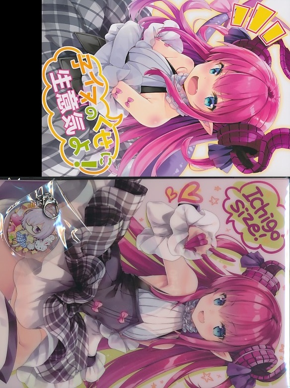 COMIC1★11 ・3点セット( ｸﾘｱﾌｧｲﾙ + ｷｰﾎﾙﾀﾞｰ + 『 子イヌのくせに生意気よ! 』 )