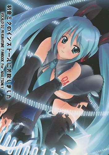 初音ミクのインストールに失敗しました
