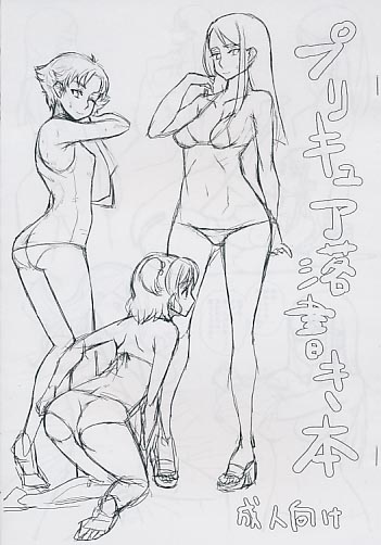 プリキュア落書き本
