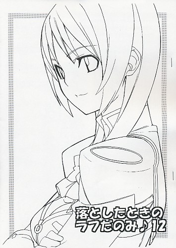 落としたときのラフだのみ 12