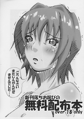 新刊落ちお詫びの無料配布本