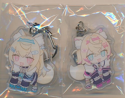 FUWAMOCO　ミニアクキーセット