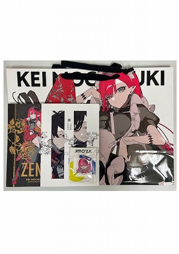 C106・4点セット(ZENN+禅+アクリルキーホルダー+紙袋）