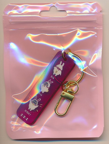 C106　オマネキポンプミニアクリルキーホルダー