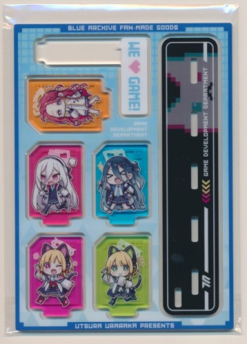C108　ゲーム開発部ならべかえアクスタ