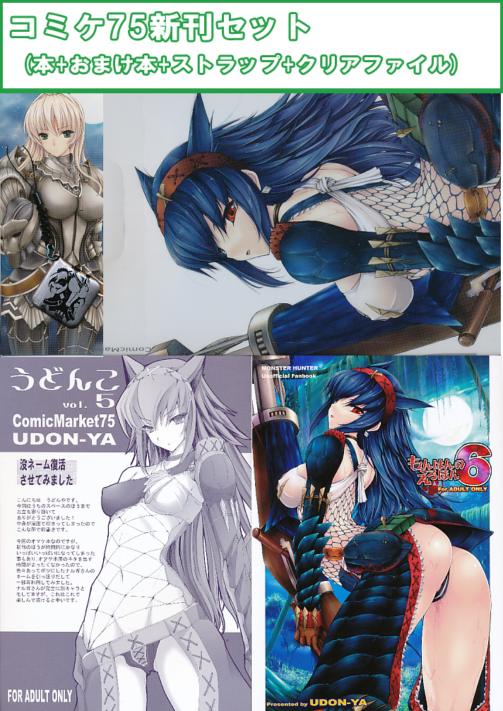 セット) コミケ75セット(本+折本+ストラップ+クリアファイル)