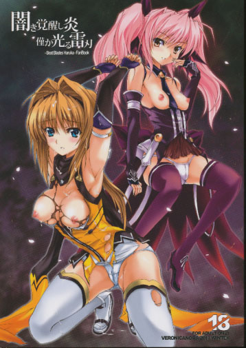 闇き覚醒し炎 僅か光る雷刃