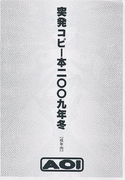 突発コピー本二00九年冬