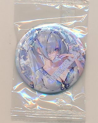 C107　シンデレラ　缶バッジ
