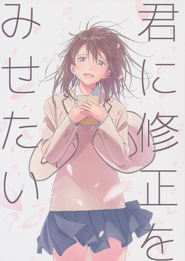 君に修正をみせたい