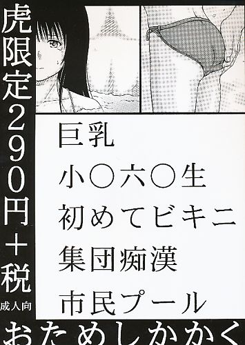 巨乳小○六○生初めてビキニ集団痴漢市民プール