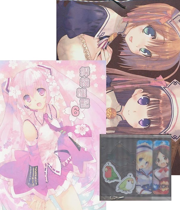 コミック１☆6 新刊グッズセット (新刊+ｹｰｽ+ﾁｬｰﾑ)