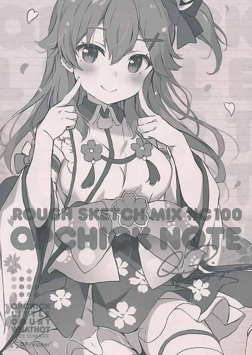 ROUGH SKETCH MIX #C100 QPCHICK NOTE