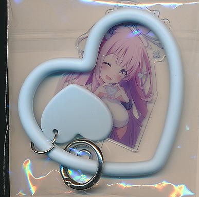 C102ブルアカ_ミカ リング付きフォンタグ