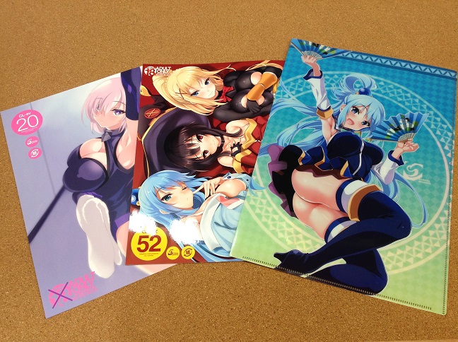 COMIC1★11 ・3点セット ( ｸﾘｱﾌｧｲﾙﾊﾞｯｸﾞ + 『CL-orz 52』 + 『CL-ev 20』 )