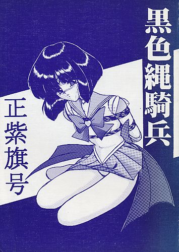 黒色縄騎兵 正紫旗号