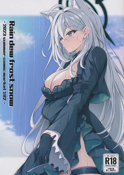 Rain dew frost snow