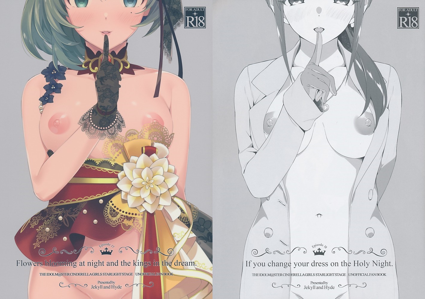 コミケ97・2点セット（Flowers blooming at night and the kings in the dream.／If you change your dress on the Holy Night.）