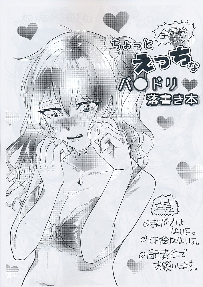 ちょっとえっちなバ〇ドリ落書本