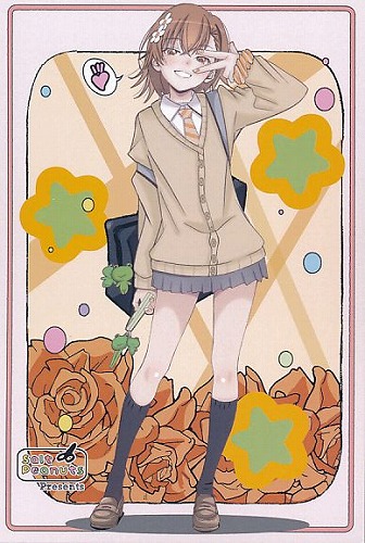 とある科学の超電磁砲　御坂美琴　ポストカードA