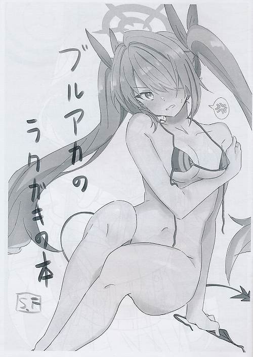 ブルアカのラクガキの本