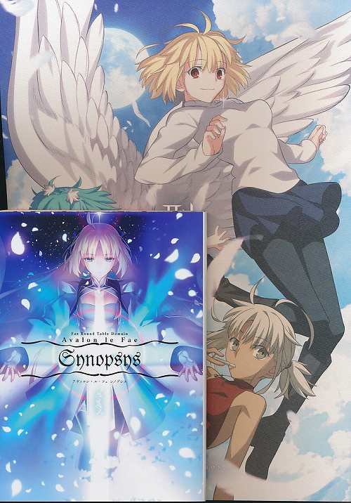 2点セット（型月稿本+Avalon lo Fae Synopsysアヴァロン・ル・フェ・シノプシス）
