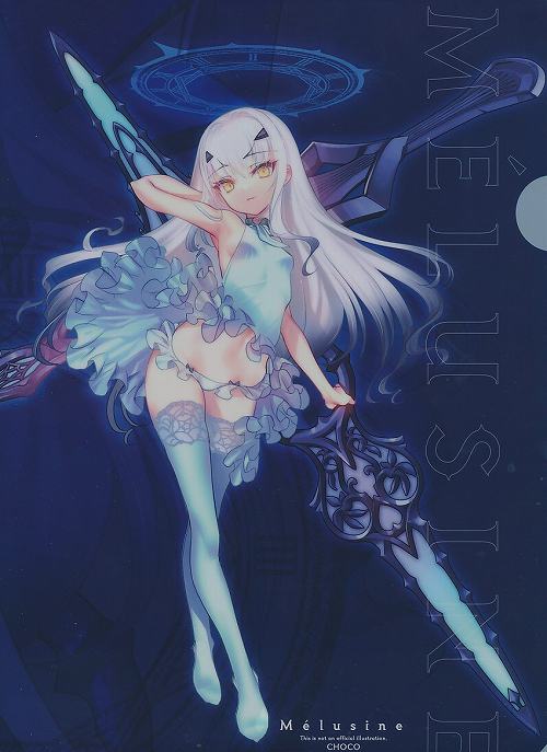 A4クリアファイル Melusine