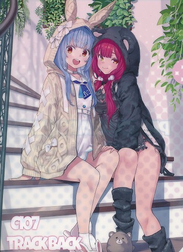 C107　ぺこマリ　A4クリアファイル