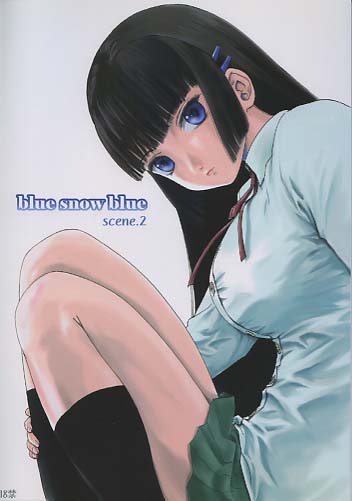 blue snow blue scene.2