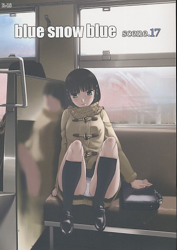 blue snow blue scene.17