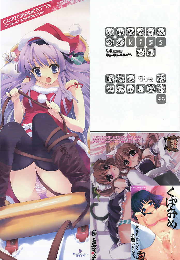 コミケ73 4点セット(本+下敷き+スティックポスター+ポストカード)