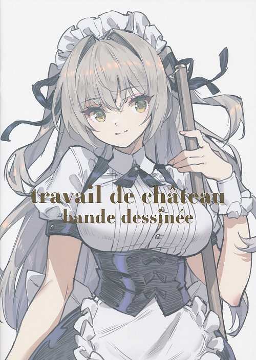 travail de chateau bande dessinee