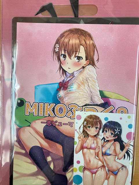 C101・5点セット(クリアファイルバック+A4クリアファイル2種+ポストカード+MIKOぶっく9)