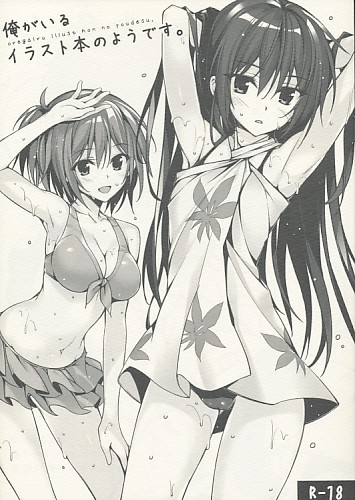 俺がいるイラスト本のようです。
