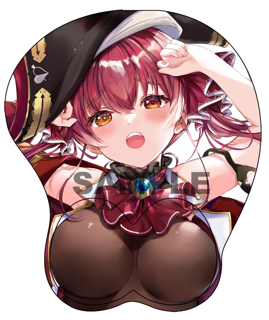 マリン船長おっぱいマウスパッド
