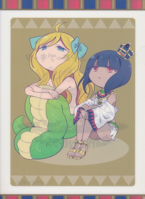 邪神ちゃんとパトラちゃん　A4クリアファイル