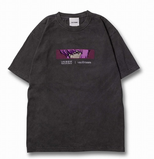 MOTOKO TEE CHARCOAL Lサイズ ステッカー付