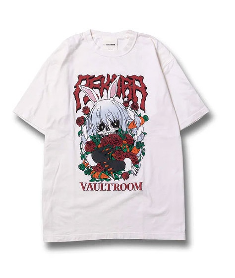 SKULL PEKORA TEE OFF WHITE　Lサイズ ステッカー付