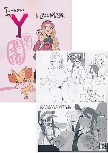 C107・2点セット(カエデさんとアオイちゃんのやつ＆BWギャルズとおじさんのやつ 準備号+Z-Aに向けてYを遊んだ記憶)
