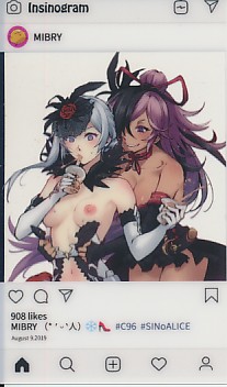 MIBRYインスタ風カード