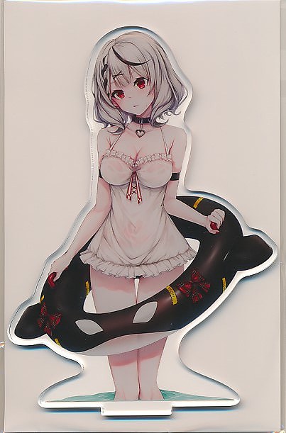 ホロライブ　沙花叉クロヱ　水着　アクリルスタンド
