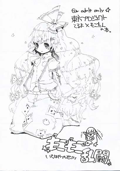 東方プロジェクト てるよ×もこたんの本