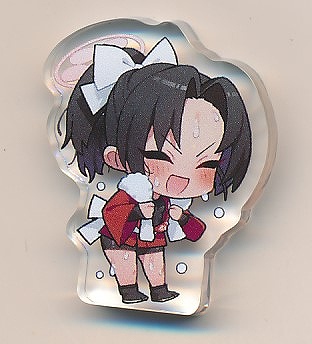ブルアカ　人力車ちゃん　ミニアクリルマスコット