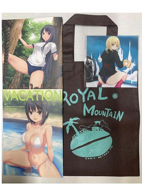 コミケ102・4点セット（Vacation + Athletic Blend + マイクロファイバークロス + 不織布トートバッグ）