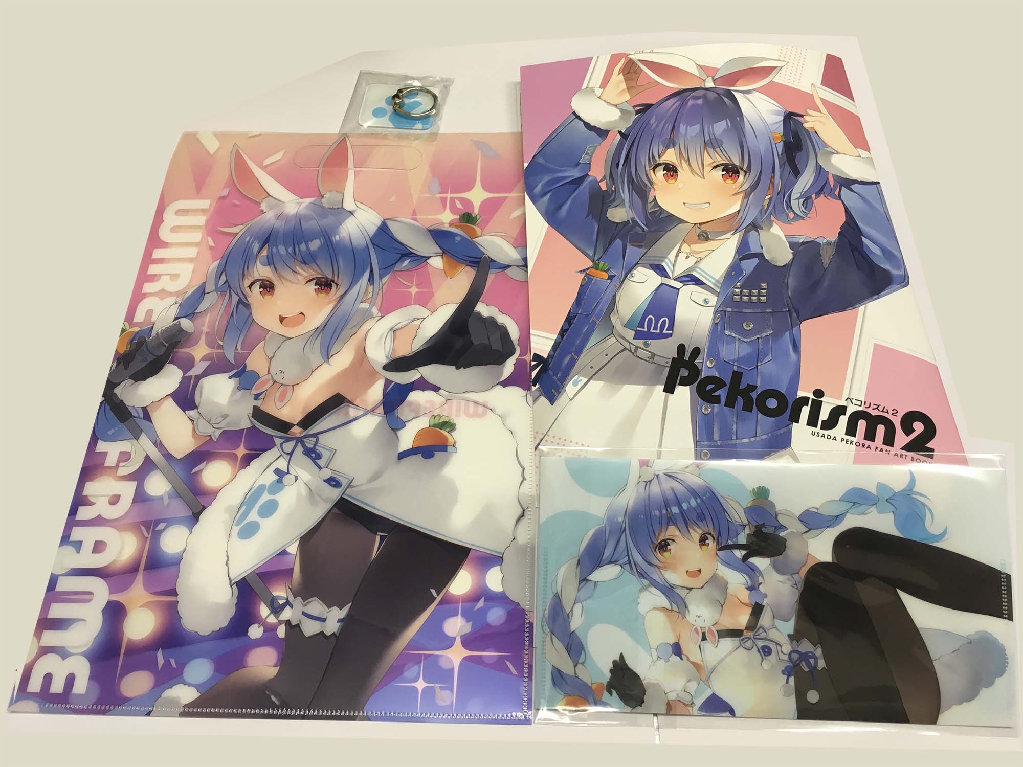 コミケ99・4点セット(クリアファイルバック+マスクケース+スマホリング+Pekorism 2)