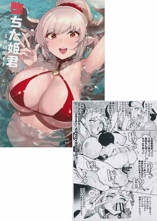 ペーパー付） 堕ちた姫君　summer